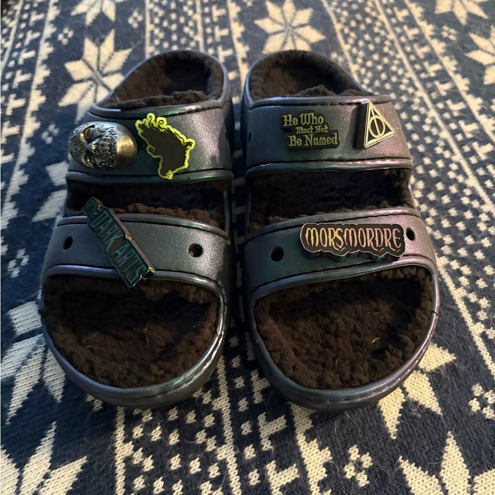 Harry Potter Fuzzy Crocs
